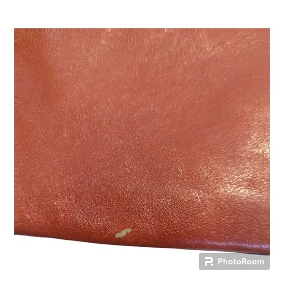 Vintage Made in Canada Brown Leather Handbag - Picture 9 of 12